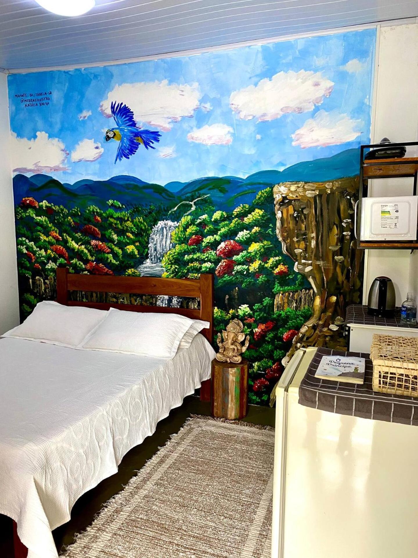 Private Cosmic Villa! 2 Homes, Yoga Room & Jacuzzi! Alto Paraiso de Goias Luaran gambar
